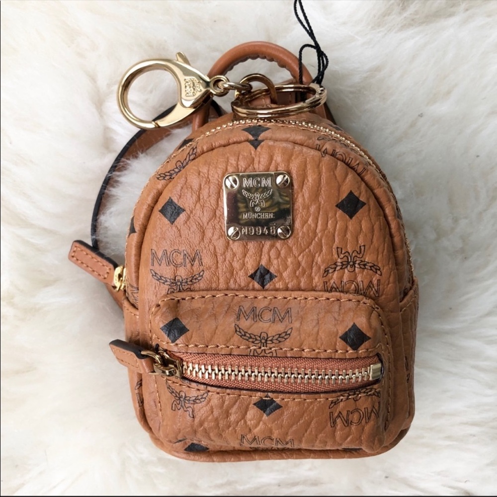 MCM Backpack charm in Visetos